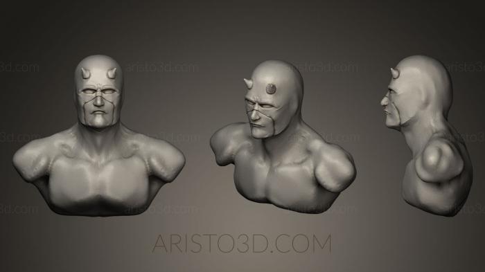 Busts and heads antique and historical (BUSTA_0267) 3D model for CNC machine